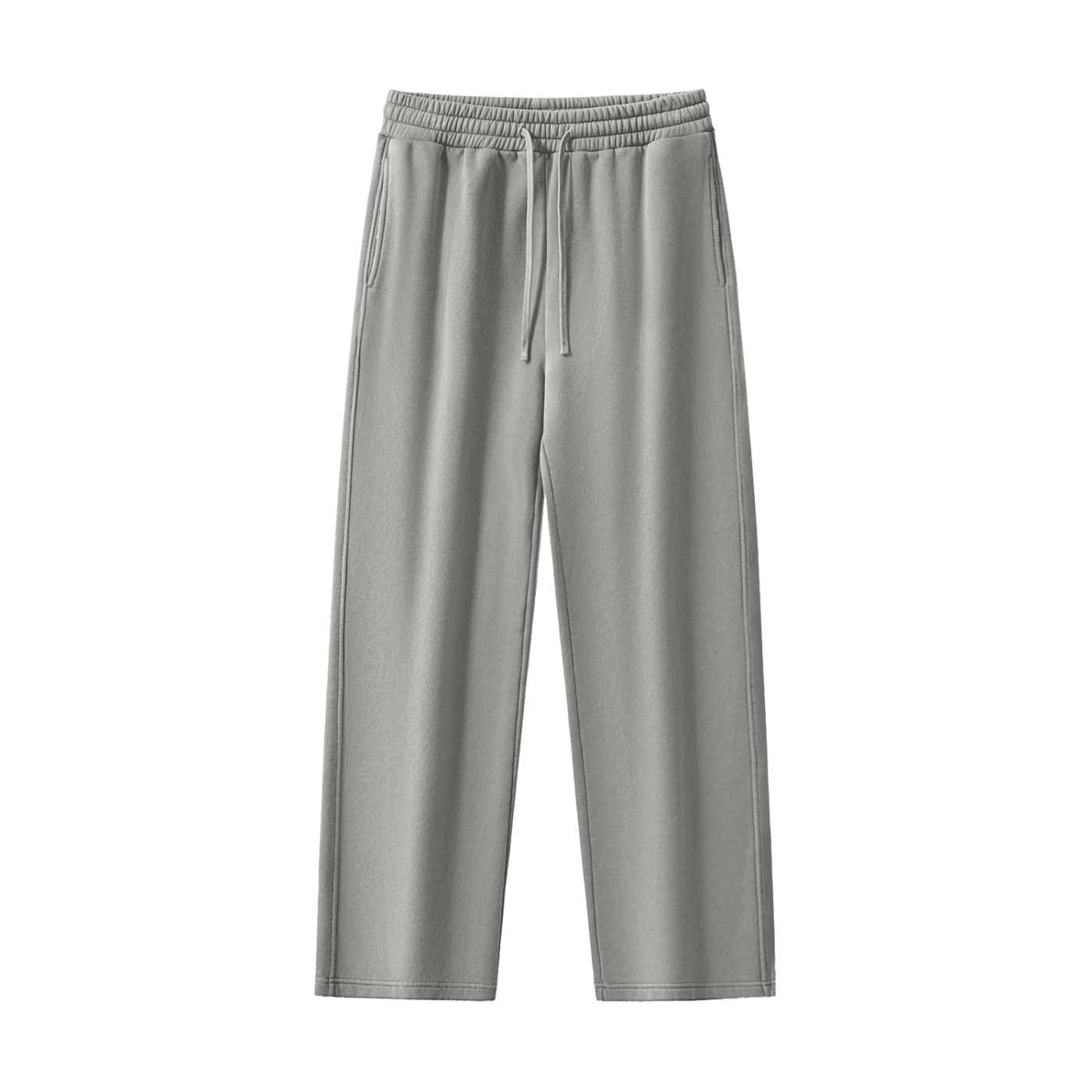 NWRLD CLEAN / Frayed Enzyme Washed Fleece Sweatpants - NWRLD CLOTHING