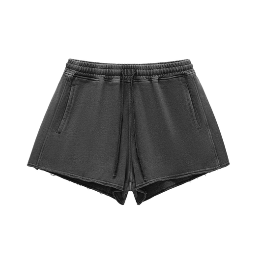 NWRLD CLEAN / Snow Washed Shorts - NWRLD CLOTHING