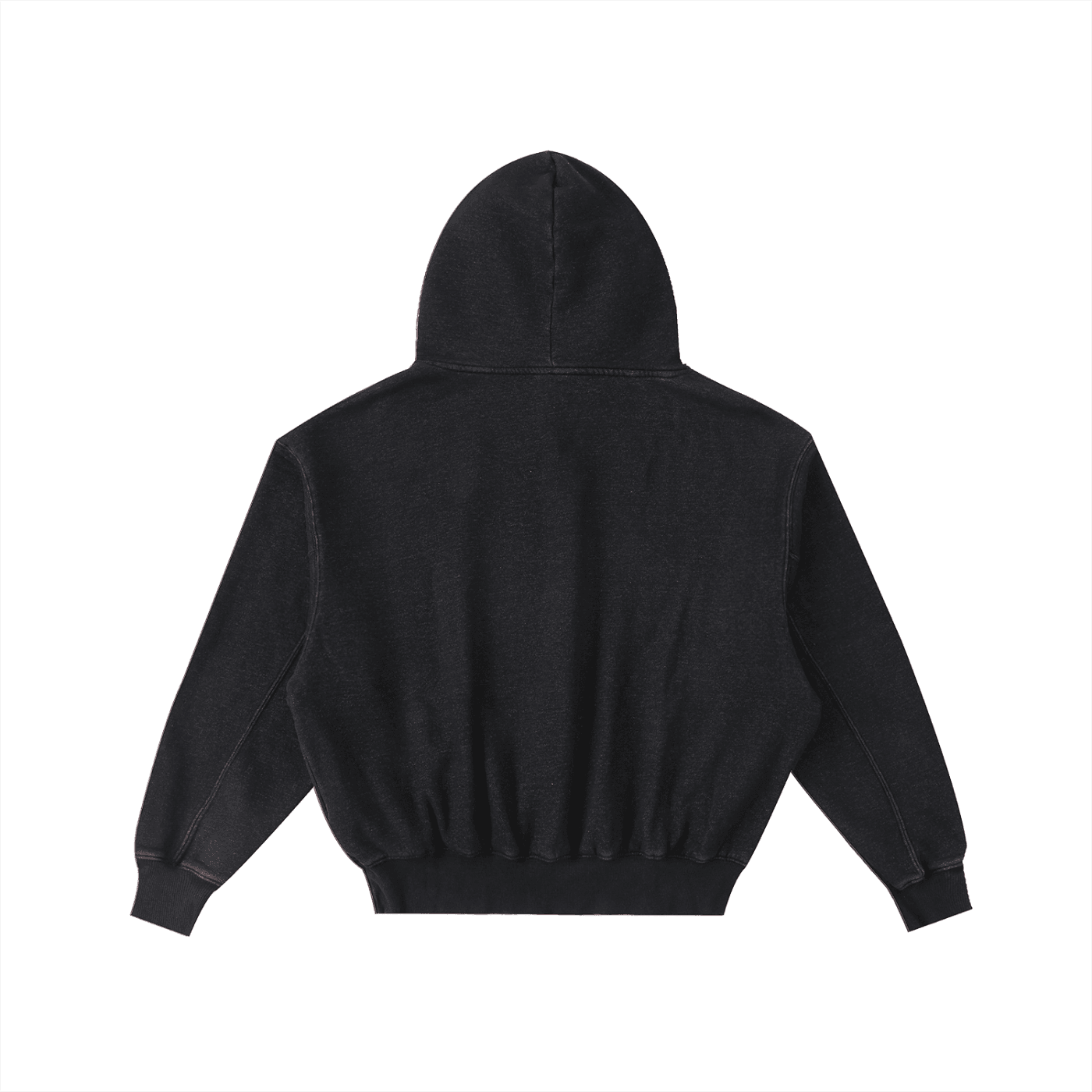 NWRLD CLEAN / Frayed Enzyme Washed Hoodie - NWRLD CLOTHING