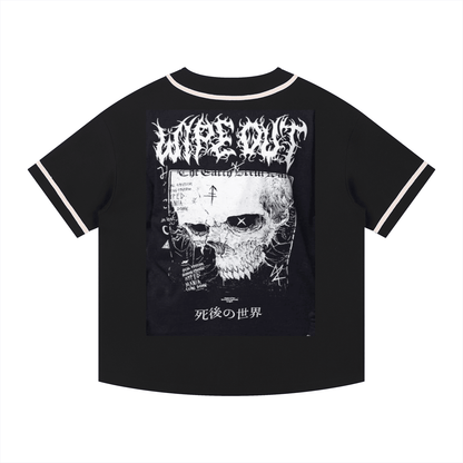 DARKMODE x METALMANIA / Button-Up Jersey - NWRLD CLOTHING