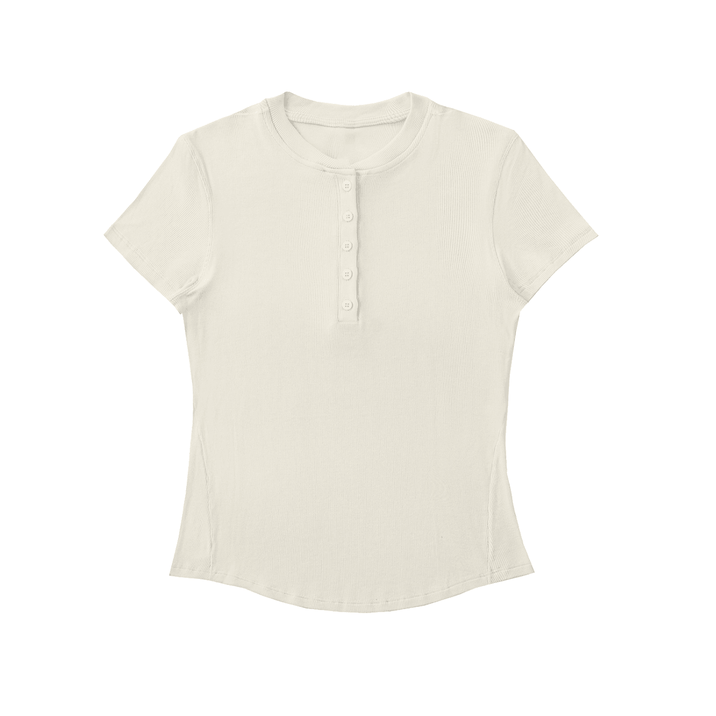 NWRLD CLEAN / Modal Bodycon Henley Shirt - NWRLD CLOTHING