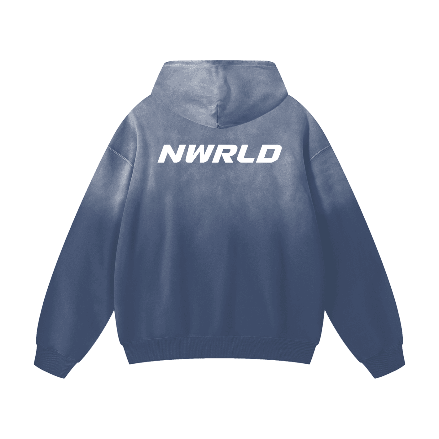 NWRLD ESSENTIALS / Heavyweight Sunfade Oversized Hoodie - NWRLD CLOTHING