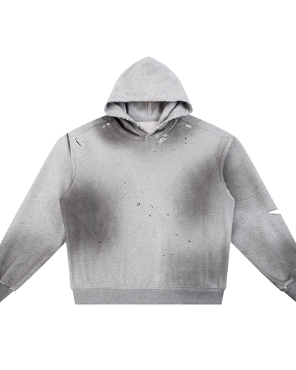 NWRLD 003 | Sun Fade Frayed Fleece Hoodie