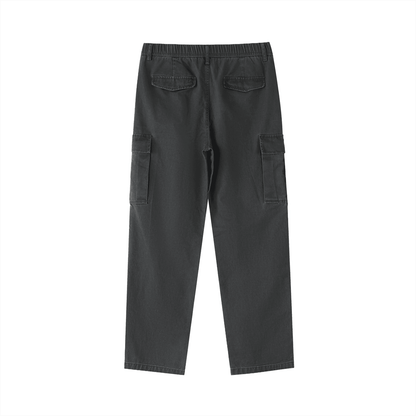 NWRLD ESSENTIALS / Elastic-Waist Cargo Pants - NWRLD CLOTHING