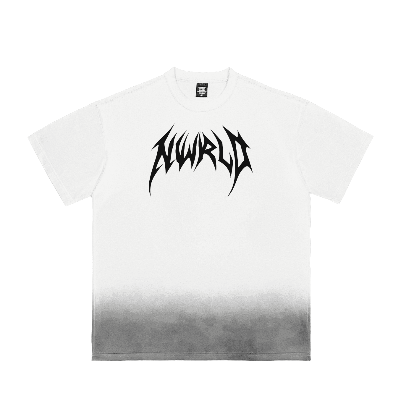 DARKMODE x METALMANIA / Sunfade Washed T-Shirt - NWRLD CLOTHING