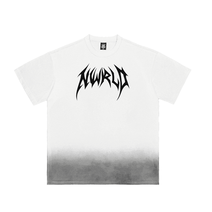 DARKMODE x METALMANIA / Sunfade Washed T-Shirt - NWRLD CLOTHING
