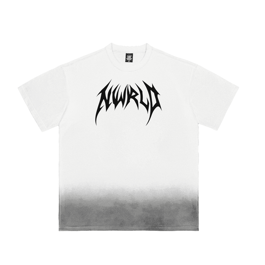 DARKMODE x METALMANIA / Sunfade Washed T-Shirt - NWRLD CLOTHING