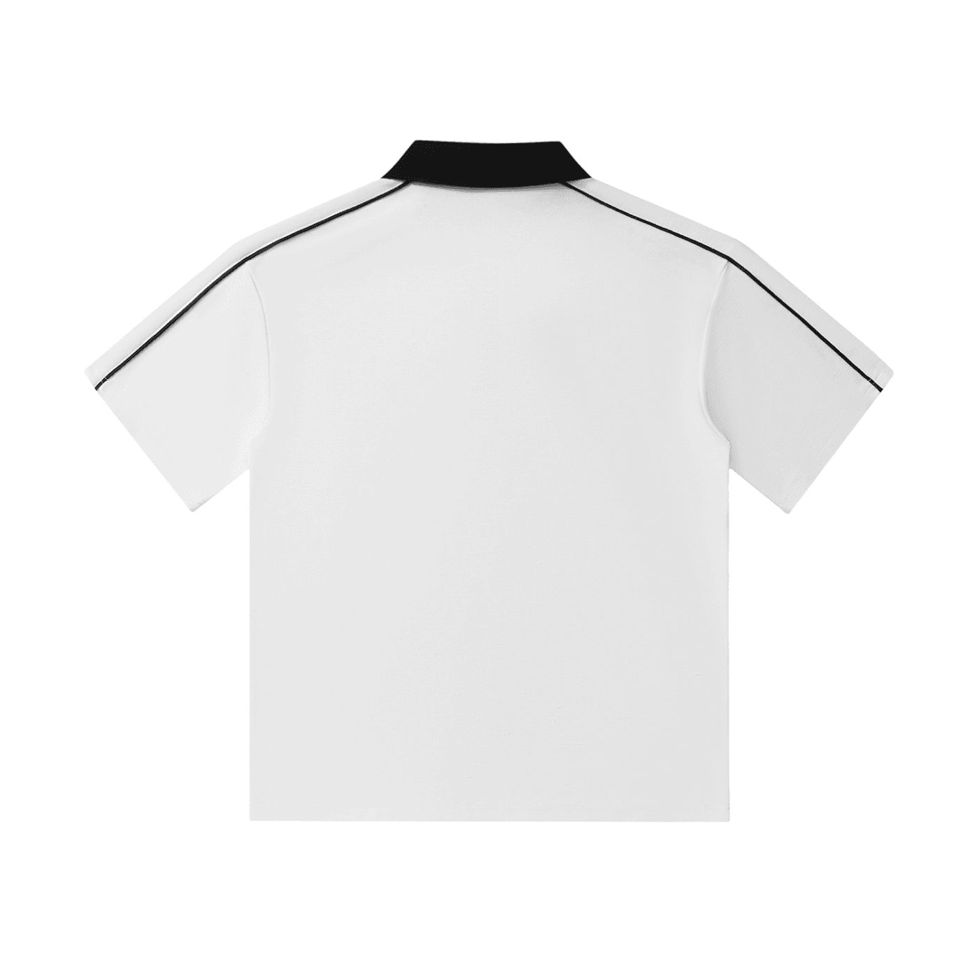 NWRLD ESSENTIALS / Contrast Collar Polo Shirt - NWRLD CLOTHING