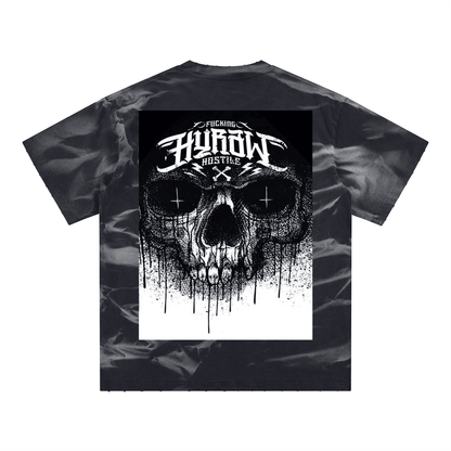 DARK MODE x METAL MANIA / Irregular Stripe T-Shirt - NWRLD CLOTHING