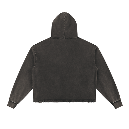 DARKMODE x METALMANIA / Vintage Washed Hoodie - NWRLD CLOTHING