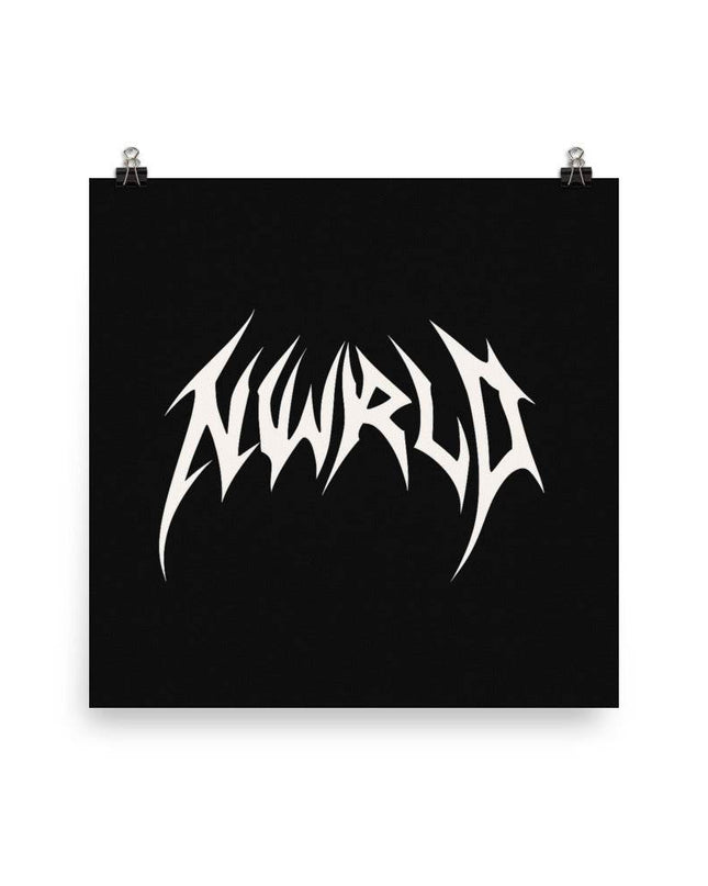 DARK MODE x METAL MANIA / Poster - NWRLD CLOTHING