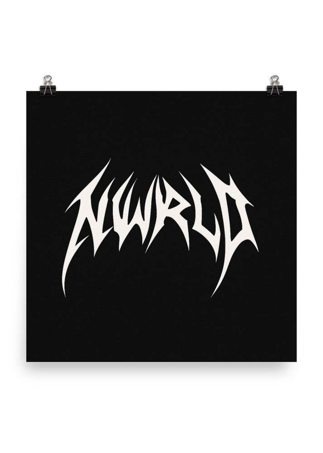 DARK MODE x METAL MANIA / Poster - NWRLD CLOTHING