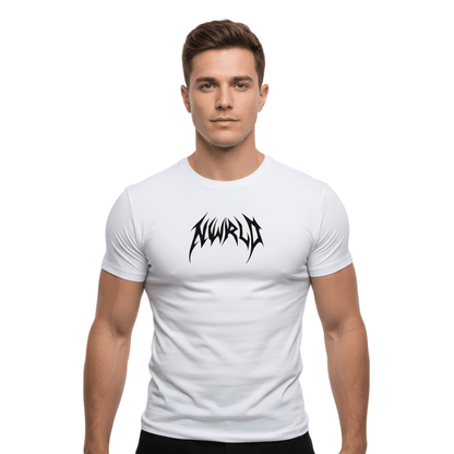 DARKMODE x METALMANIA / Performance Compression T-shirt - NWRLD CLOTHING