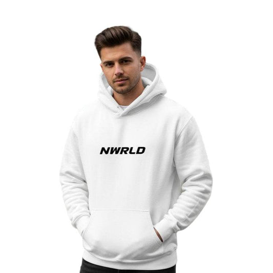 NWRLD ESSENTIALS / Oversize Fleeced Hoodie - NWRLD CLOTHING