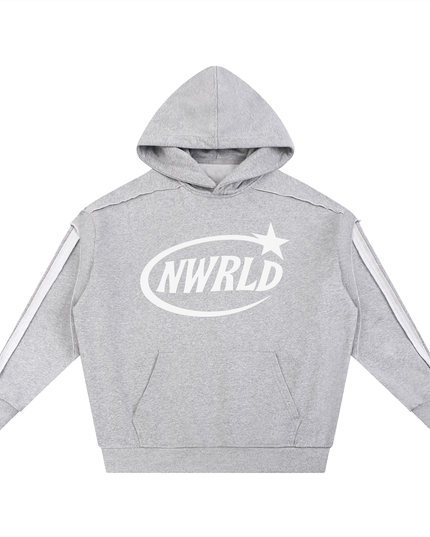 NWRLD 002 Contrast Tape Hoodie