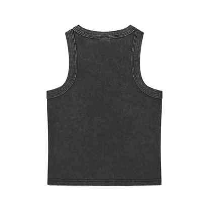 DARK MODE x METAL MANIA / Snow Washed Tank Top - NWRLD CLOTHING