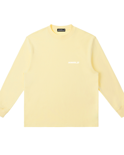 NWRLD 003 | Essential Crewneck Long-Sleeve T-Shirt