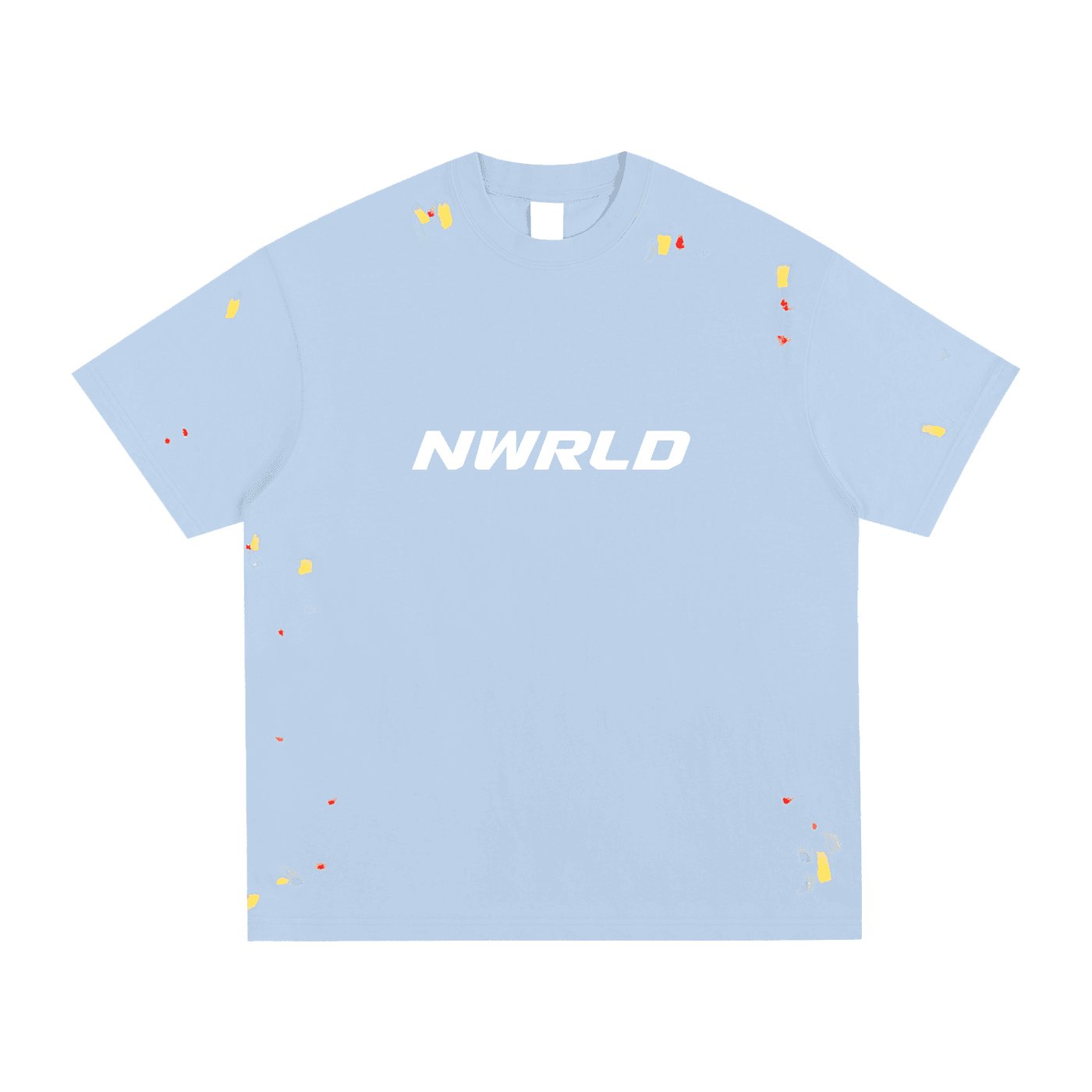 NWRLD ESSENTIALS / Paint Splatter T-Shirt - NWRLD CLOTHING