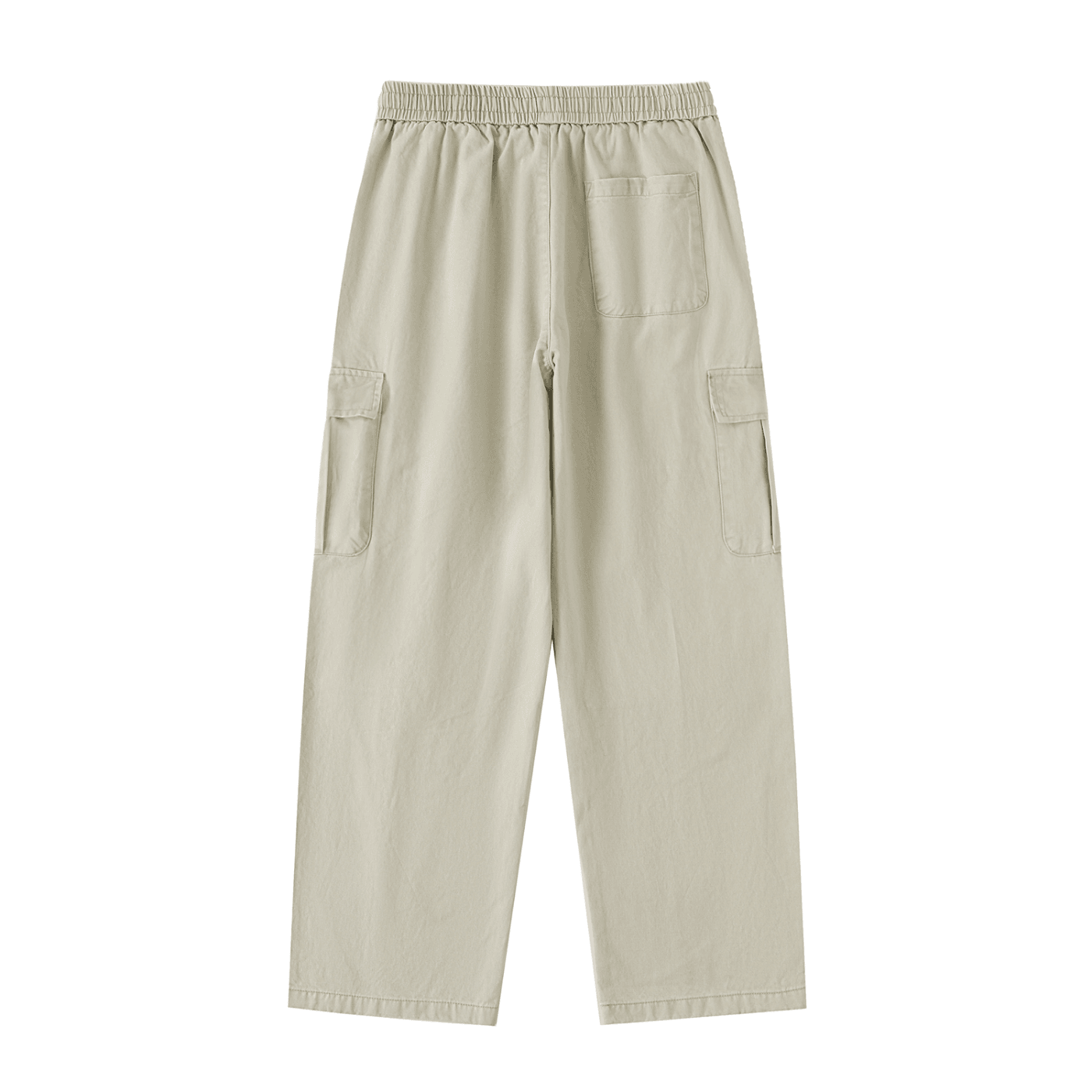 NWRLD ESSENTIALS / Drawstring Straight-Leg Cargo Pants - NWRLD CLOTHING