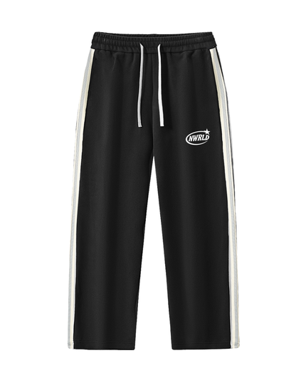 NWRLD 002 Side-Stripe Straight-Legs