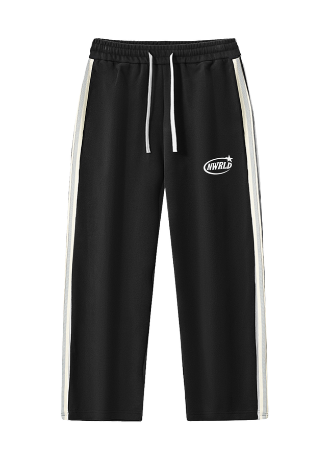 NWRLD 002 Side-Stripe Straight-Legs