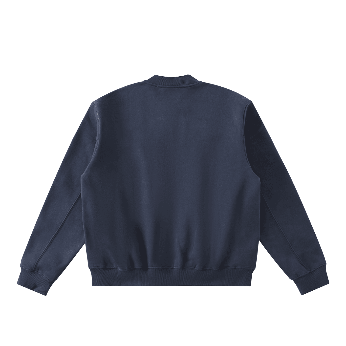 NWRLD ESSENTIAL / Zip-Up Varsity Jacket - NWRLD CLOTHING