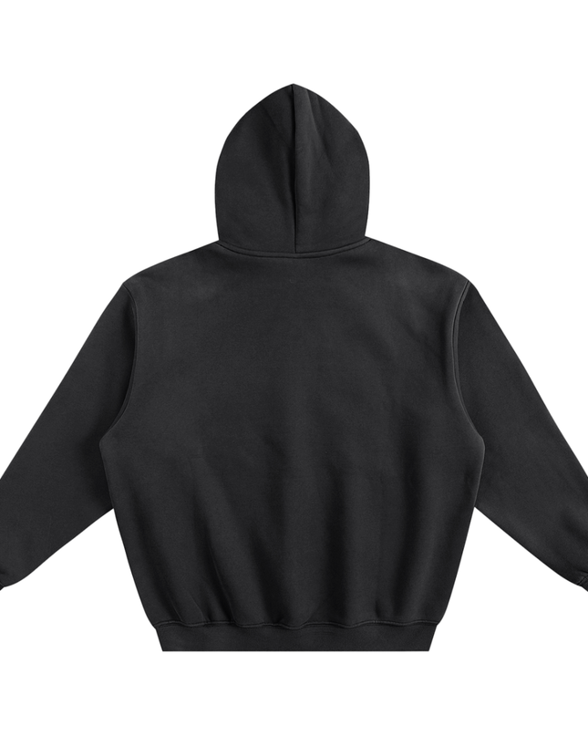 Fleeced Boxy Hoodie