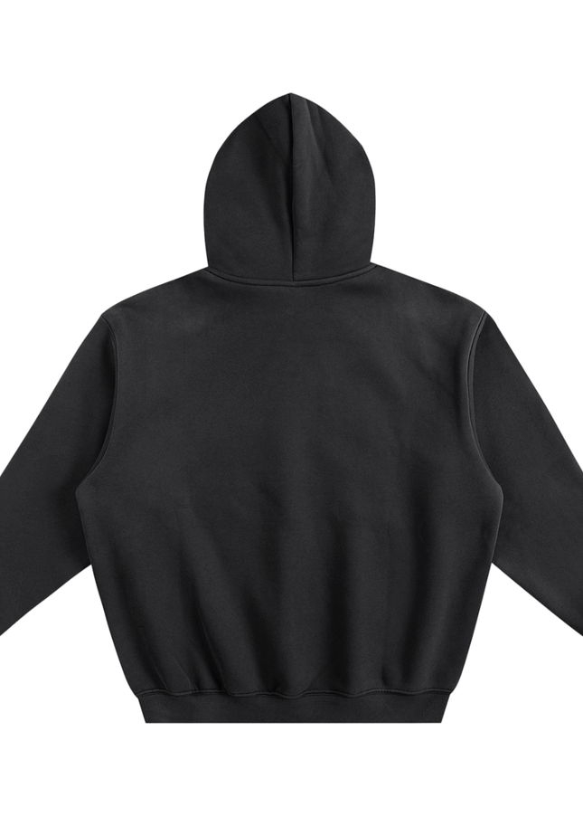 Fleeced Boxy Hoodie