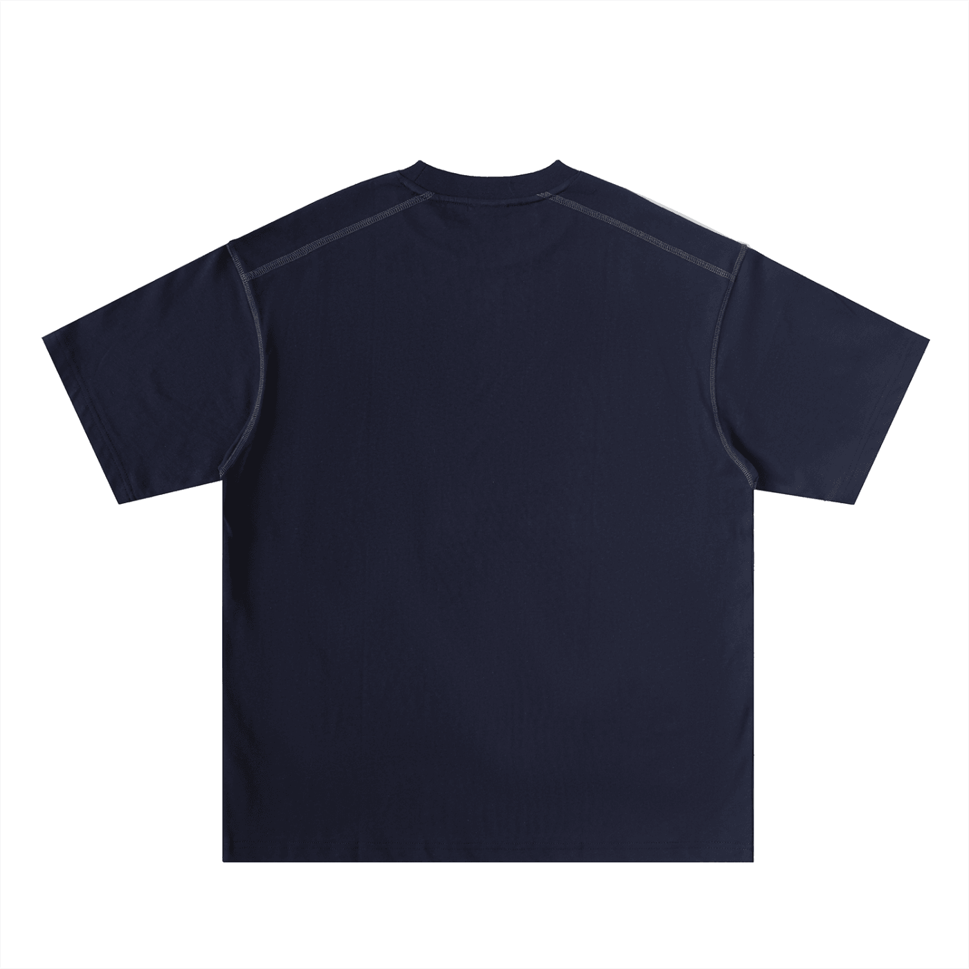 NWRLD ESSENTIALS / Oversized Contrast-Stitched T-shirt - NWRLD CLOTHING
