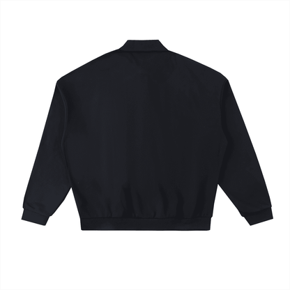 NWRLD CLEAN / Heavyweight Fleece Polo Sweatshirt - NWRLD CLOTHING