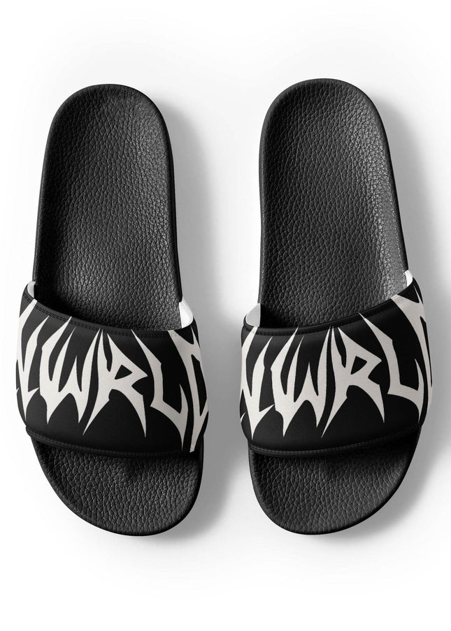 DARK MODE x METAL MANIA / Men’s slides - NWRLD CLOTHING