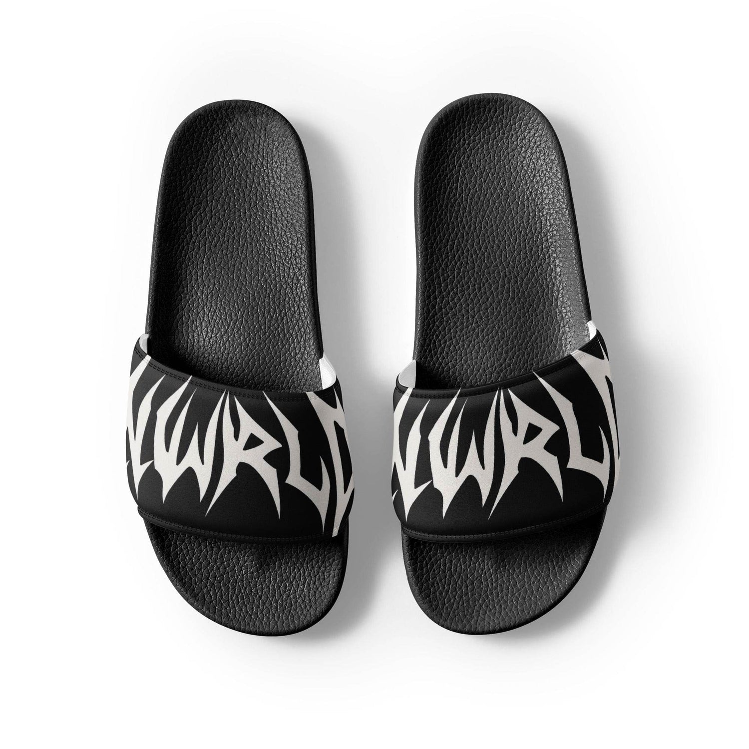 DARK MODE x METAL MANIA / Men’s slides - NWRLD CLOTHING