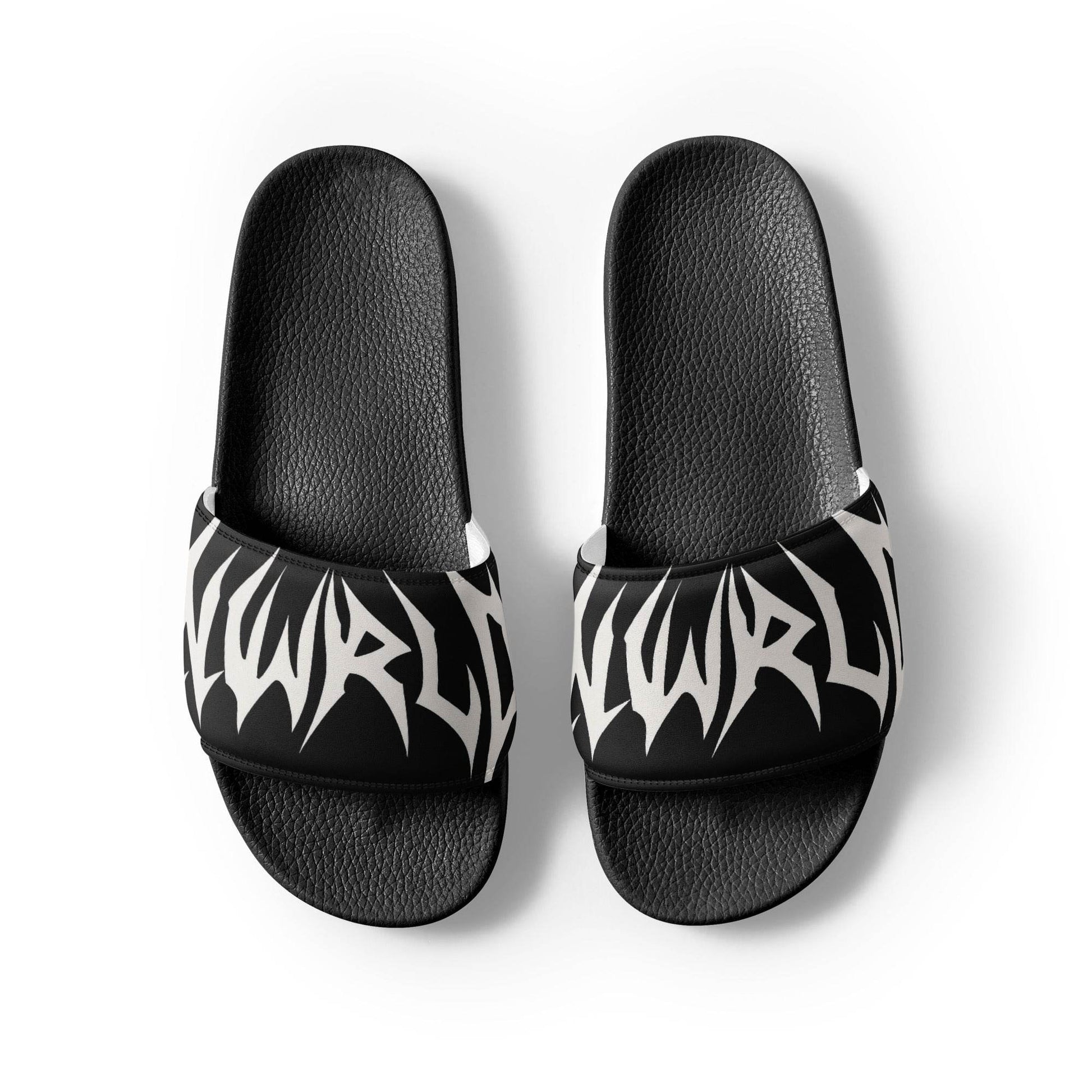 DARK MODE x METAL MANIA / Men’s slides - NWRLD CLOTHING